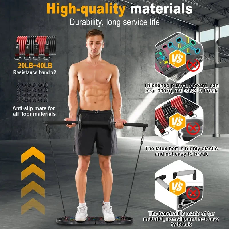 HOTWAVE Push Up Board Fitness